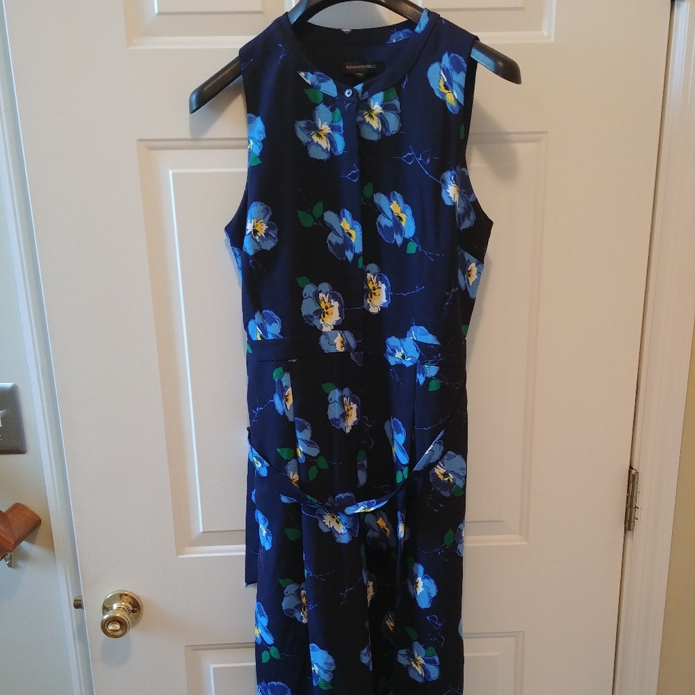 Gorgeous NWOT wide leg cropped jumpsuit